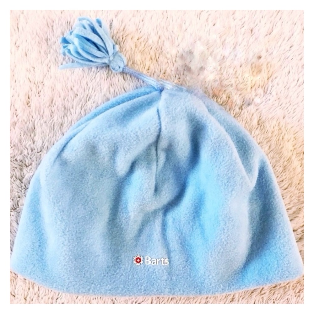 Barts Light Blue Kids Fleece Winter Hat